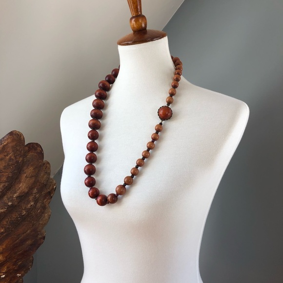 Jewelry - Real Victorian Heirloom Koa Necklace